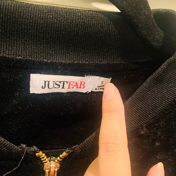 Velvet Just Fab bomber jacket - Picture 6 of 7